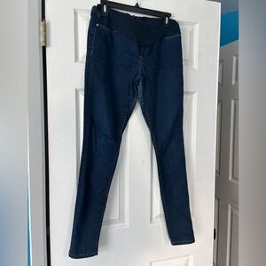 Pea in a Pod Dark Blue Maternity Jeggings